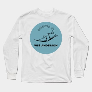 Directed by Wes Anderson - Life Aquatic Long Sleeve T-Shirt